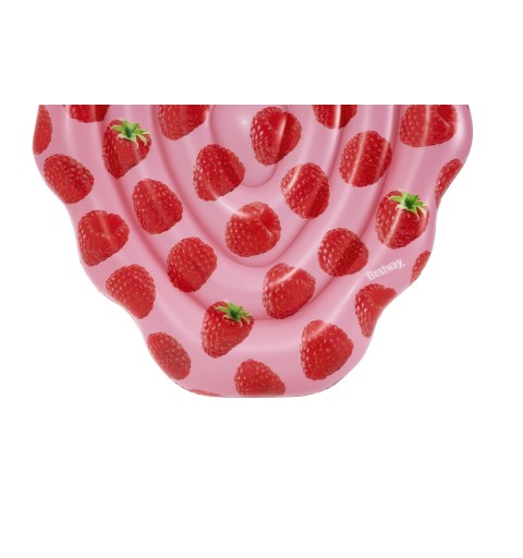 Bestway 43396 galleggiante da piscina e da spiaggia Rosa, Rosso Immagine PVC Materassino galleggiante