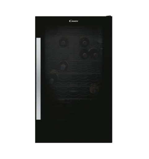 Candy DiVino CWC 150 ED N Compressor wine cooler Freestanding Black 41 bottle(s)