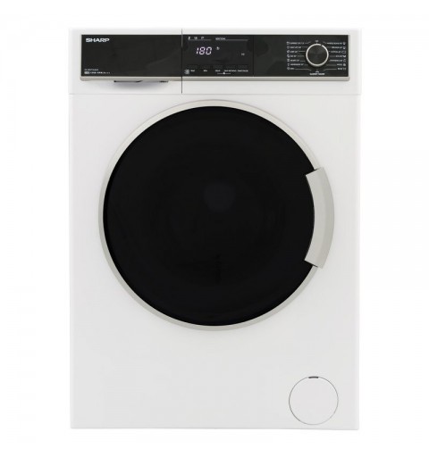 Sharp ES-HFB912AWC machine à laver Charge avant 9 kg 1200 tr min Blanc