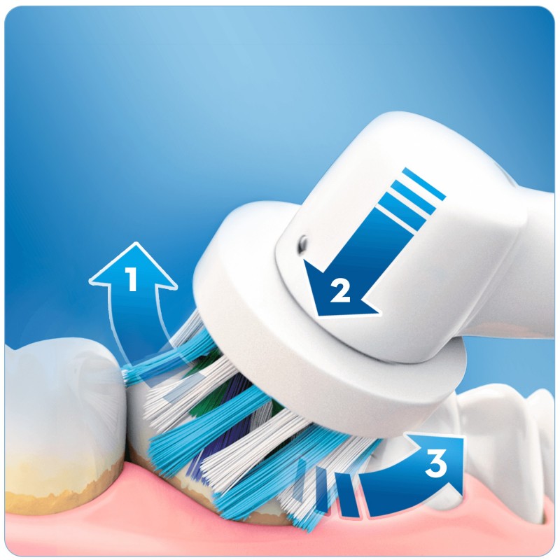 Oral-B WaterJet 139805 electric toothbrush Adult Rotating-oscillating toothbrush Blue, White