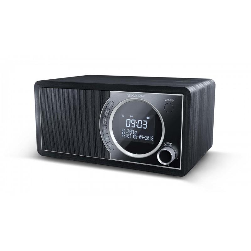 Sharp DR-450 Personnel Numérique Noir, Acier inoxydable