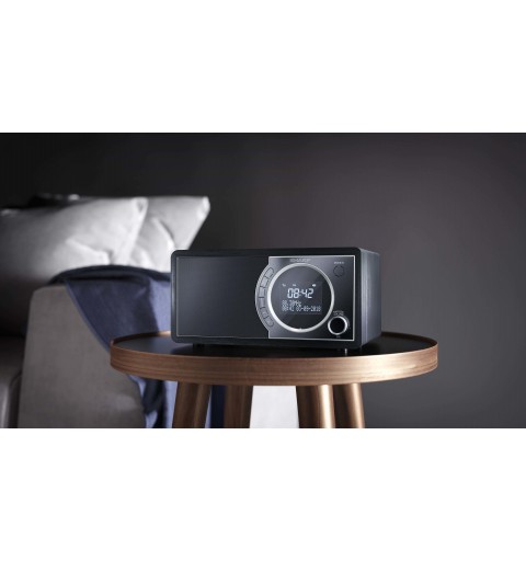 Sharp DR-450 Persönlich Digital Schwarz, Edelstahl