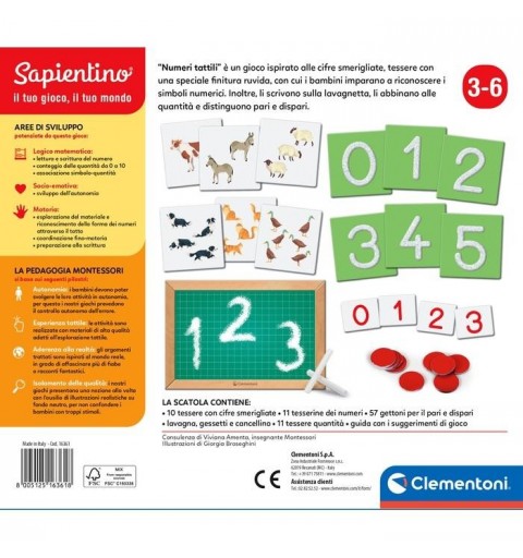 Clementoni Montessori 16361 jouet d'apprentissage