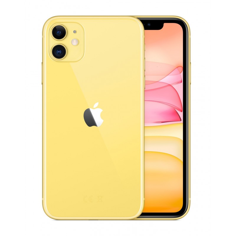 Apple iPhone 11 15,5 cm (6.1") Double SIM iOS 14 4G 256 Go Jaune