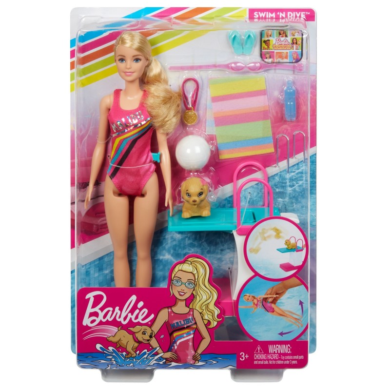 Barbie Dreamhouse Adventures Championne De Natation