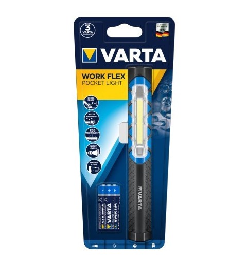 Varta 85131000 Black Hand flashlight COB LED