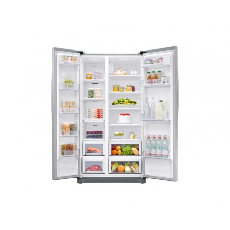 Samsung RS54N3003SA frigorifero side-by-side Libera installazione 535 L F Argento