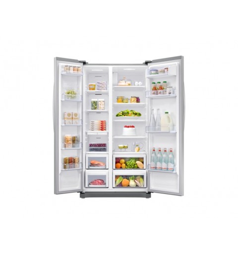 Samsung RS54N3003SA frigorifero side-by-side Libera installazione 535 L F Argento