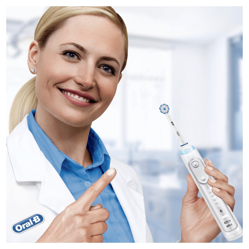 Oral-B Sensitive Clean Testine Di Ricambio, Confezione Da 3 Pezzi