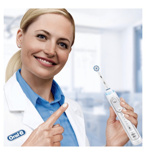 Oral-B Sensitive Clean 80338478 toothbrush head 3 pc(s) White