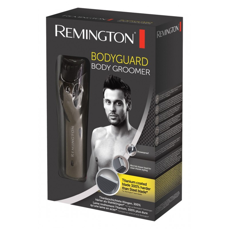 Remington BHT2000A afeitadora corporal Negro, Plata