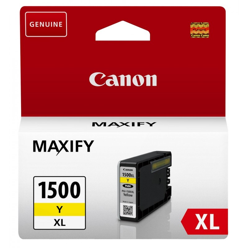 Canon PGI-1500XL Y cartuccia d'inchiostro 1 pz Originale Giallo