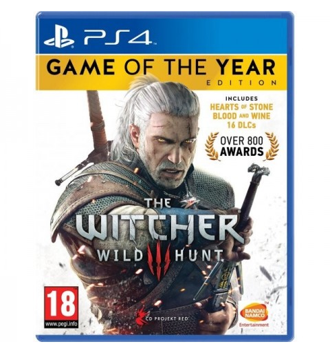 BANDAI NAMCO Entertainment The Witcher 3 Wild Hunt - Game of the Year Edition, PlayStation 4 Standard Anglais