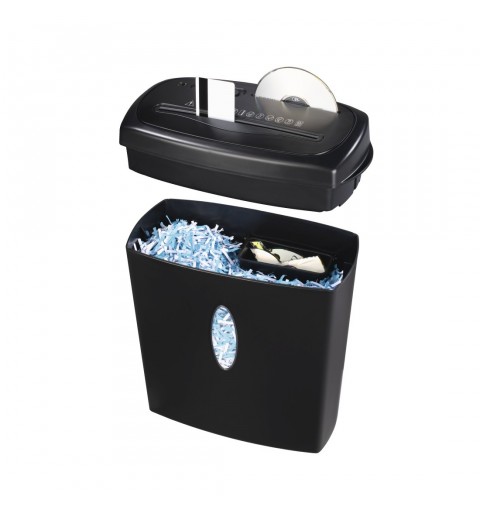 Hama Home X10CD paper shredder Cross shredding 72 dB 22 cm Black