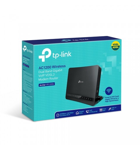 TP-LINK VR1200v router cablato Nero