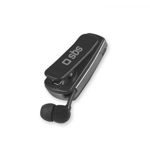 SBS Auricolare Bluetooth con roller clip