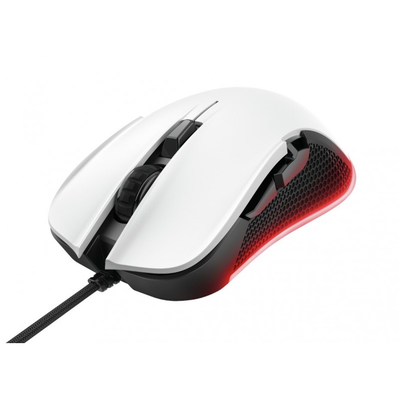 Trust GXT 922W YBAR mouse Right-hand USB Type-A Optical 7200 DPI