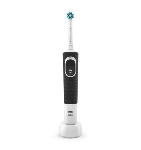 Oral-B Vitality 100 CrossAction Adult Rotating-oscillating toothbrush Black, White