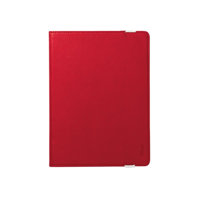 Trust Primo 25,4 cm (10") Custodia a libro Rosso
