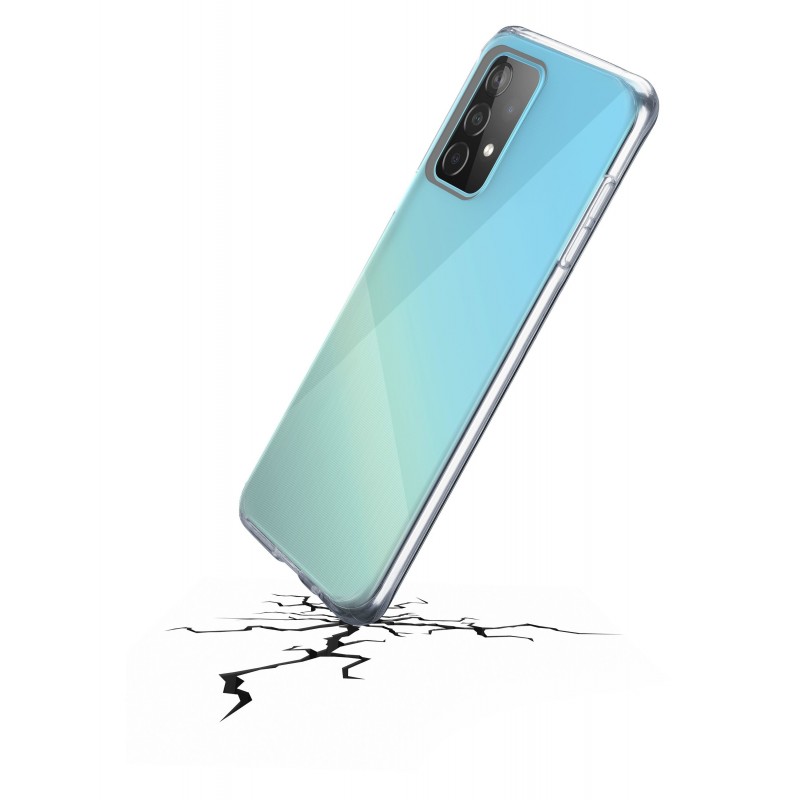 Cellularline Clear Strong - Galaxy A52 5G 4G Hard case with rubber edges Transparent