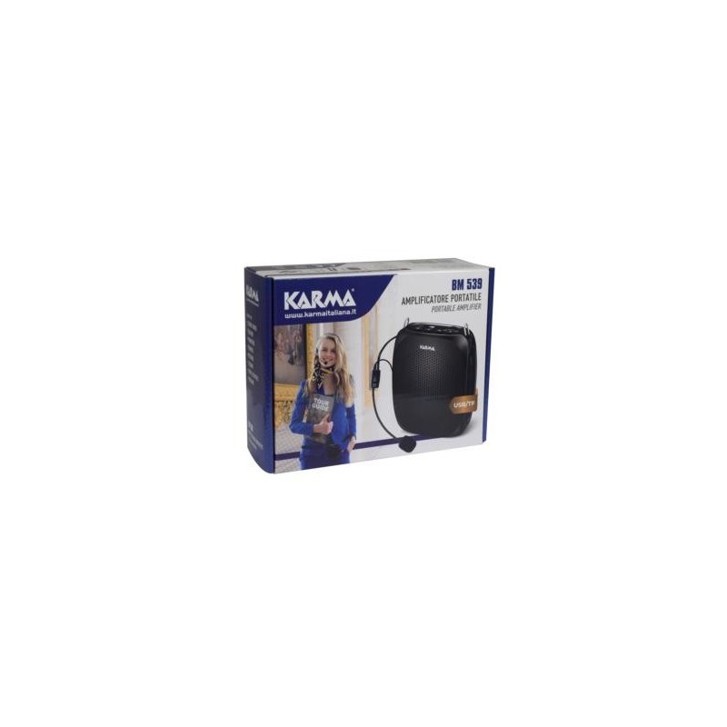 Karma Italiana BM 539 Altoparlante portatile mono Nero 10 W