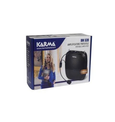 Karma Italiana BM 539 Enceinte portable mono Noir 10 W
