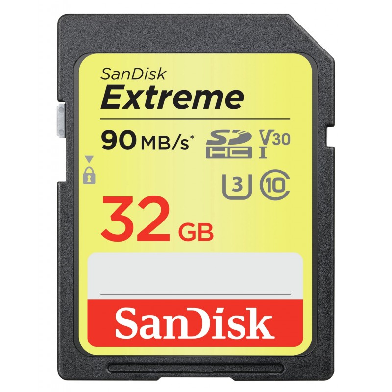 SanDisk Extreme 32 GB SDHC UHS-I Clase 10