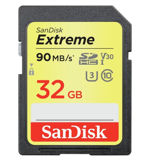 SanDisk Extreme 32 GB SDHC UHS-I Clase 10