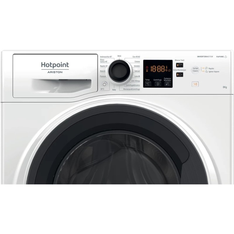 Hotpoint NF824WK IT washing machine Front-load 8 kg 1200 RPM C White