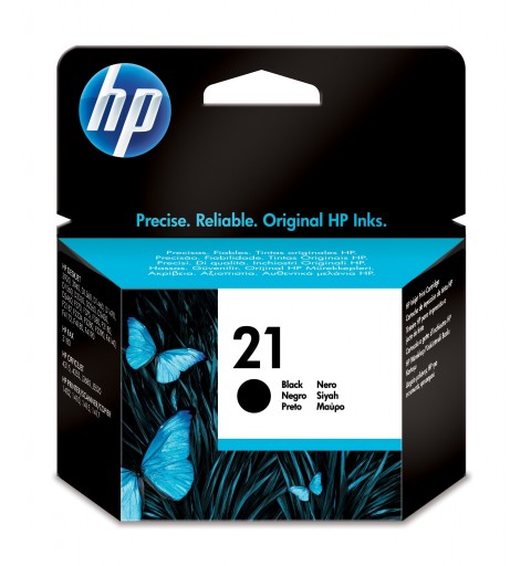 HP Cartucho de tinta original 21 negro