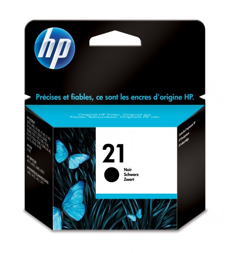 HP Cartucho de tinta original 21 negro