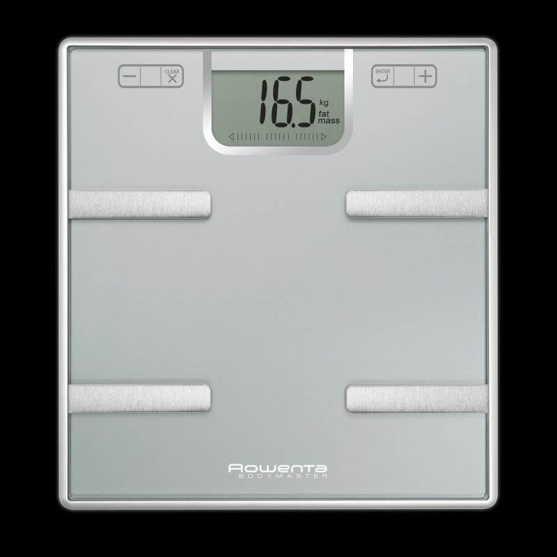 Rowenta Bodymaster Rectangle Silver Electronic personal scale