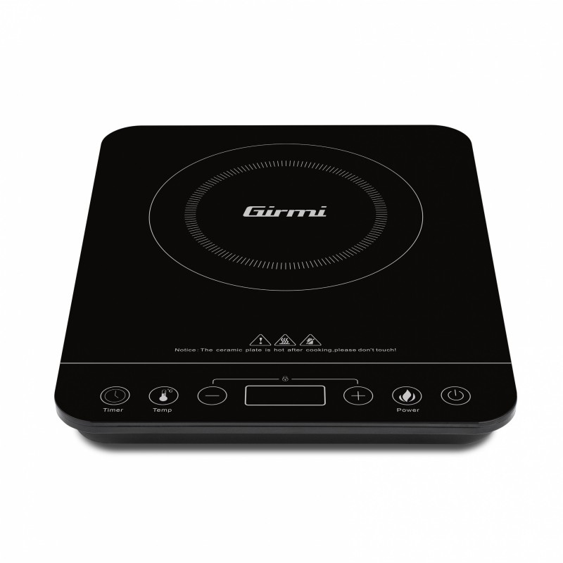 Girmi PI03 Black Countertop Zone induction hob 1 zone(s)