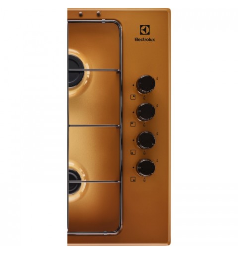 Electrolux EGS6414T piano cottura Ottone Da incasso Gas 4 Fornello(i)