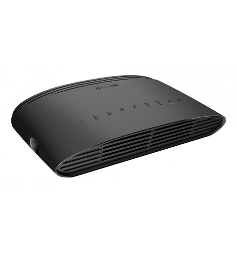 D-Link DGS-1008D E network switch Unmanaged L2 Gigabit Ethernet (10 100 1000) Black