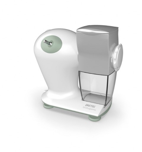 Imetec 7480 electric grater Green, White