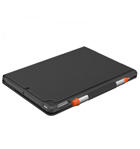 Logitech Slim Folio for iPad (7th, 8th, & 9th generation) Grafito Bluetooth QWERTY Italiano