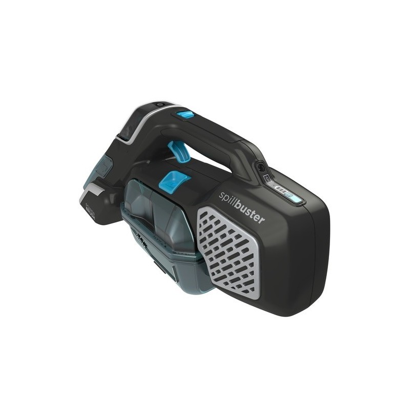 Black & Decker spillbuster Negro, Azul Sin bolsa