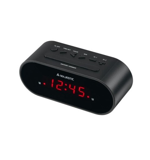New Majestic SVE-235 Digital alarm clock Black