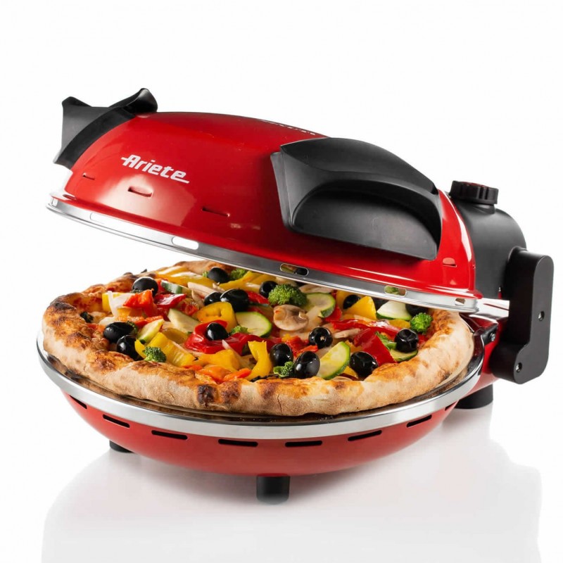 Ariete 0909 Machine et four à pizzas 1 pizza(s) 1200 W Noir, Rouge