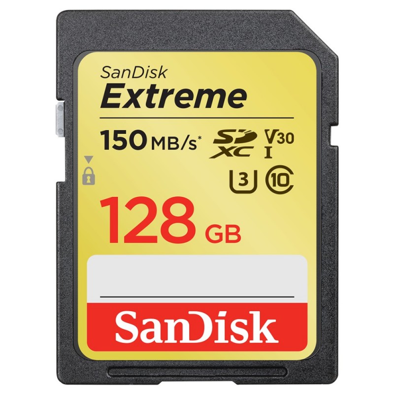 SanDisk Exrteme 128 GB SDXC UHS-I Class 10