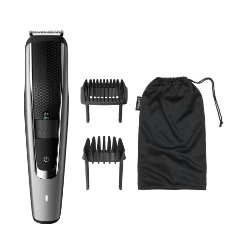 Philips BEARDTRIMMER Series 5000 Barbero con posiciones de 0,2 mm de precisión