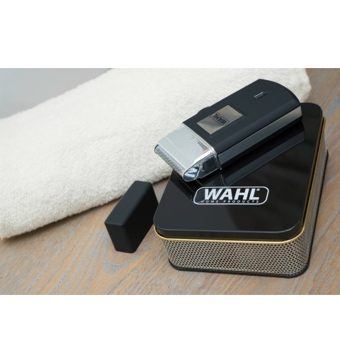 Wahl 03615-1016 rasoir pour homme Rasoir à grille Tondeuse Noir, Argent