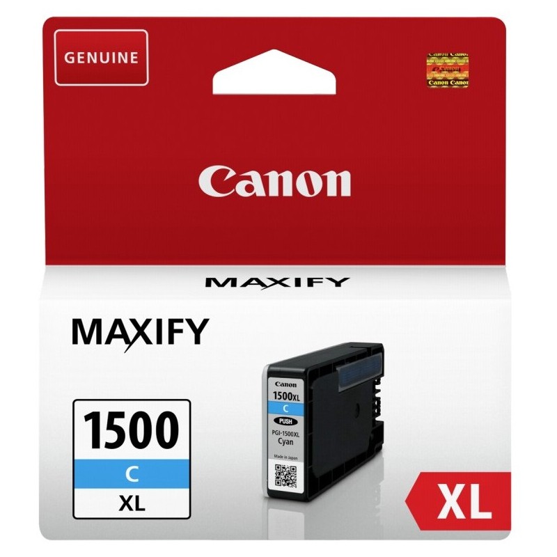 Canon PGI-1500XL C cartuccia d'inchiostro 1 pz Originale Ciano