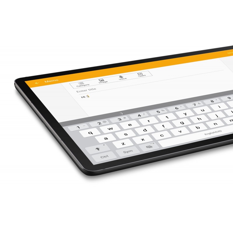 Cellularline Impact Glass - Galaxy Tab S6 Lite Vetro temperato sottile e resistente Trasparente
