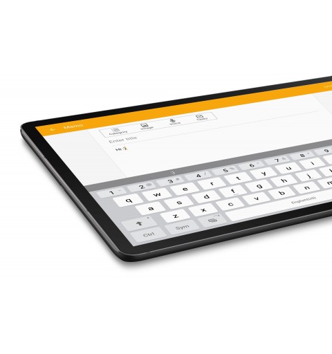 Cellularline Impact Glass - Galaxy Tab S6 Lite Vetro temperato sottile e resistente Trasparente