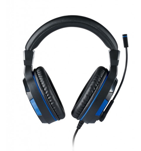 Bigben Interactive PS4OFHEADSETV3 écouteur casque Avec fil Arceau Jouer Noir, Bleu