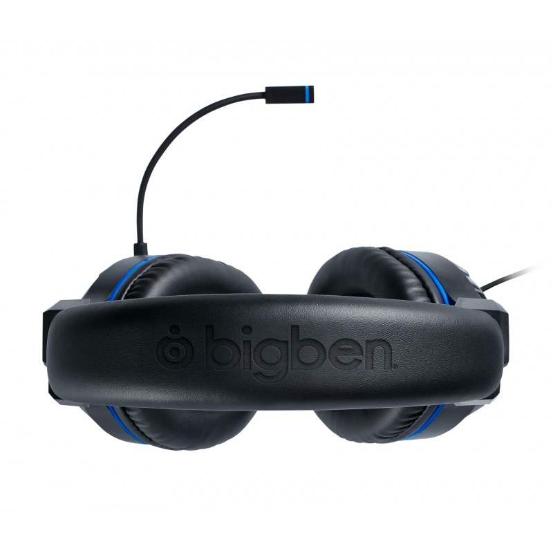 Bigben Interactive PS4OFHEADSETV3 cuffia e auricolare Cablato A Padiglione Giocare Nero, Blu
