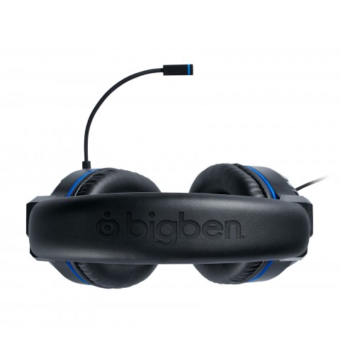 Bigben Interactive PS4OFHEADSETV3 auricular y casco Auriculares Alámbrico Diadema Juego Negro, Azul