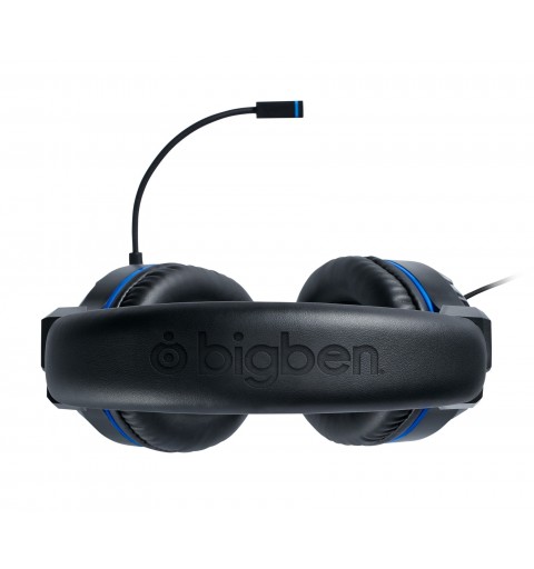 Bigben Interactive PS4OFHEADSETV3 cuffia e auricolare Cablato A Padiglione Giocare Nero, Blu